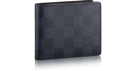 louis vuitton cobalt blue wallet|Louis Vuitton wallet men blue.